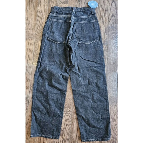 Utility Brand Jeans Men 28x30 Black Baggy Wide Leg Y2K Skater New With Tags, Nos - Picture 2 of 9